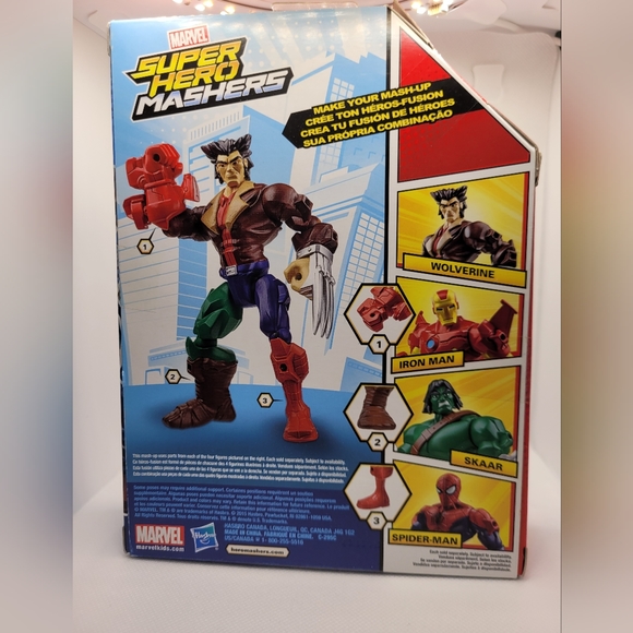 New In Box! 2014 Wolverine Super Hero Mashers - Picture 5 of 11